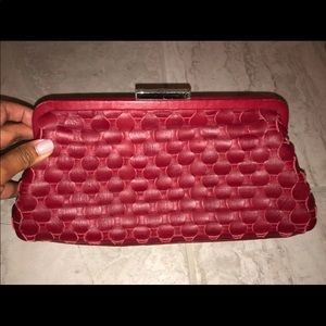 Oscar de la renta clutch